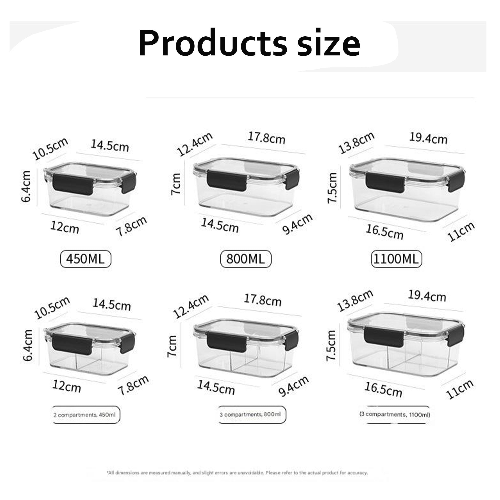 Fresh-Keeping Transparent Storage Box