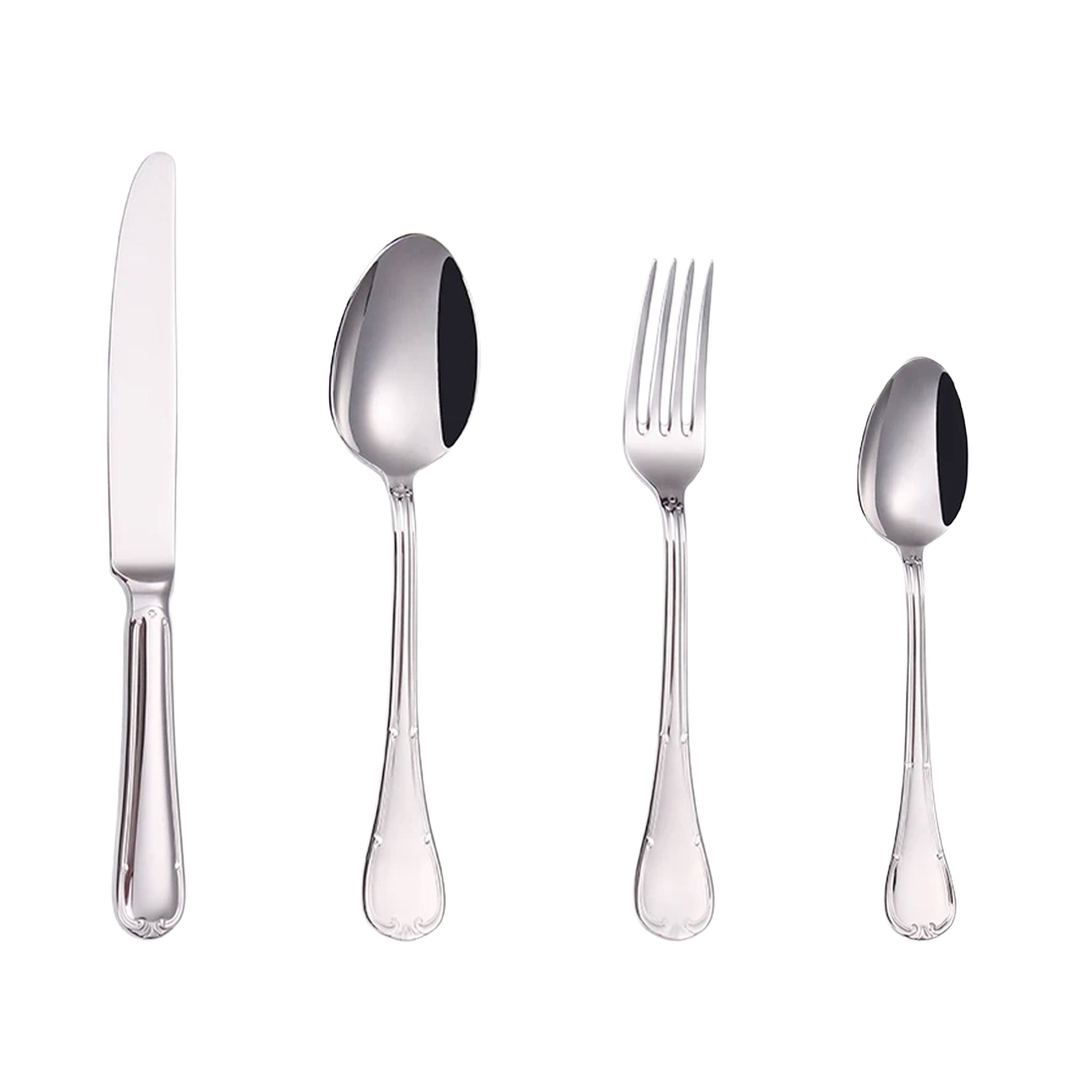 Gold Stainless Steel Cutlery Set – 4/8/12/16/20pcs Dinnerware