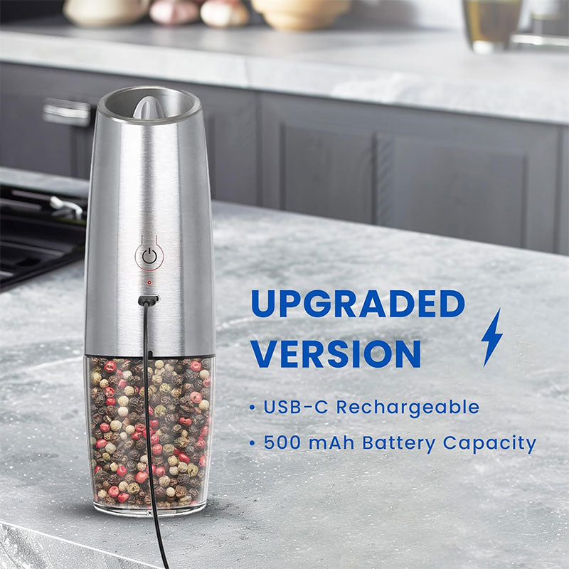 Gravity Electric Salt & Pepper Mill
