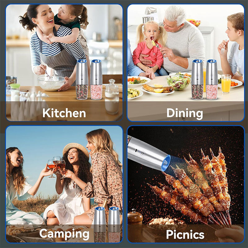 Gravity Electric Salt & Pepper Mill