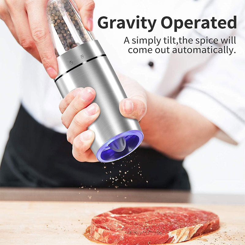 Gravity Electric Salt & Pepper Mill