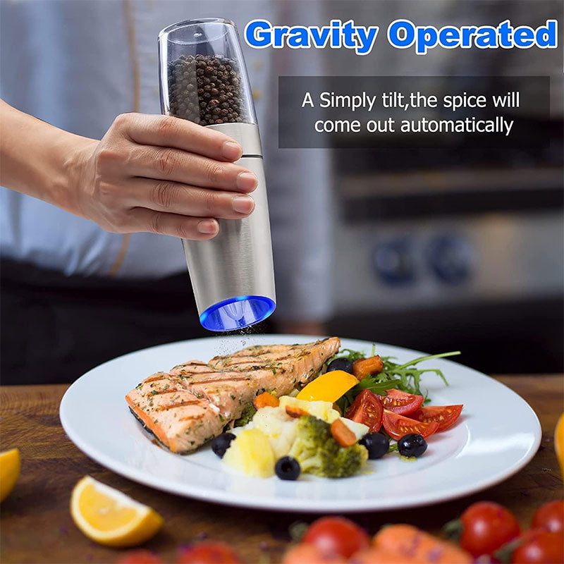 Gravity Electric Salt & Pepper Mill