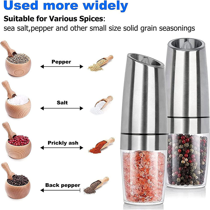Gravity Electric Salt & Pepper Mill