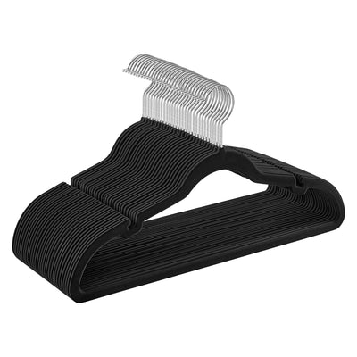 "10-Piece Aluminum Alloy Clothes Hanger Set – Non-Slip Golden Rack"