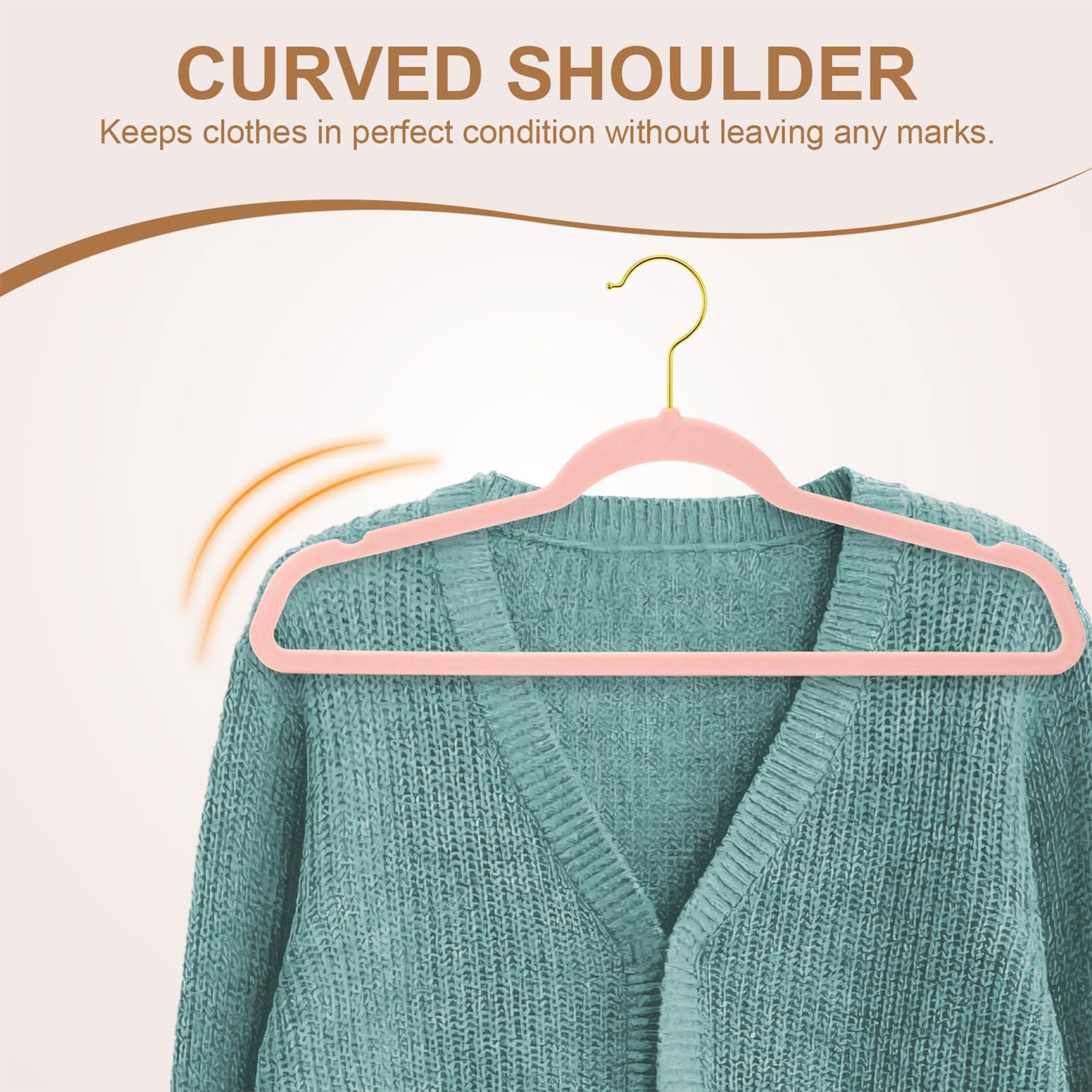 "Gray Multi-Functional Plastic Coat Hanger Set – Anti-Skid Space Saver"