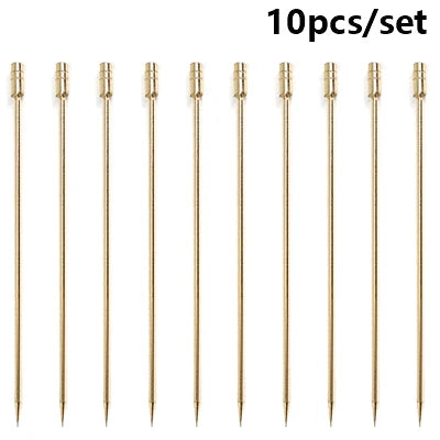 Cocktail Pick Stainless Steel Fruit Sticks Bar Tools Drink Stirring Sticks Martini Picks Party Wedding Accessory