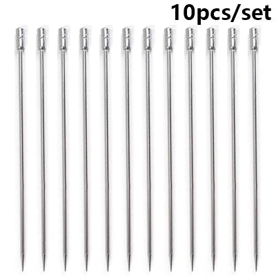 Cocktail Pick Stainless Steel Fruit Sticks Bar Tools Drink Stirring Sticks Martini Picks Party Wedding Accessory