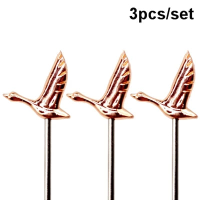 Cocktail Pick Stainless Steel Fruit Sticks Bar Tools Drink Stirring Sticks Martini Picks Party Wedding Accessory