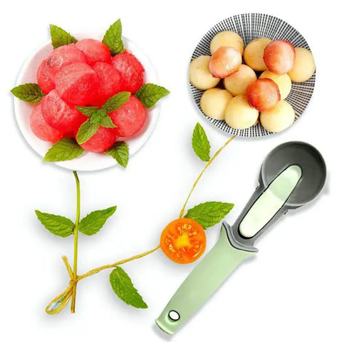 Ice Cream Tools Portable Aluminum Alloy Non-stick Anti-feeze Ice Cream Scoop Spoon For Home Kitchen Accessories