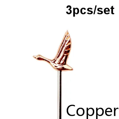 3ps Cocktail Pick Stainless Steel Fruit Sticks Bar Tools Drink Stirring Sticks Martini Picks Party Wedding Accessory