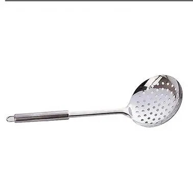 Stainless Steel Kitchen Cooking Utensil Cookware Colander Anti-scalding Handle Kitchen Accessories