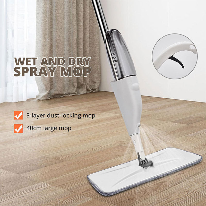 Hands-Free Spray Floor Mop