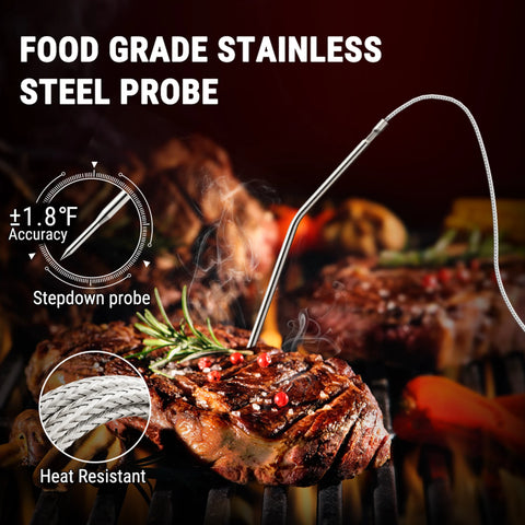 ThermoPro TP06B Digital Probe Kitchen Meat Food Candy Smoker Oven BBQ Cooking Thermometer with Timer