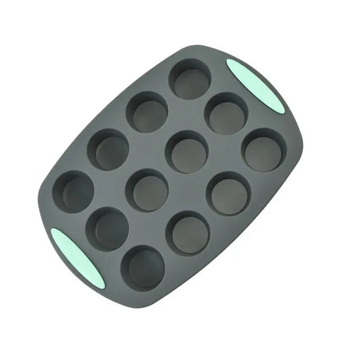 Heat resistant silicone loaf bread muffin donut cake baking tray oven baking pan silicone bakeware set Silicone Cake Pan Set