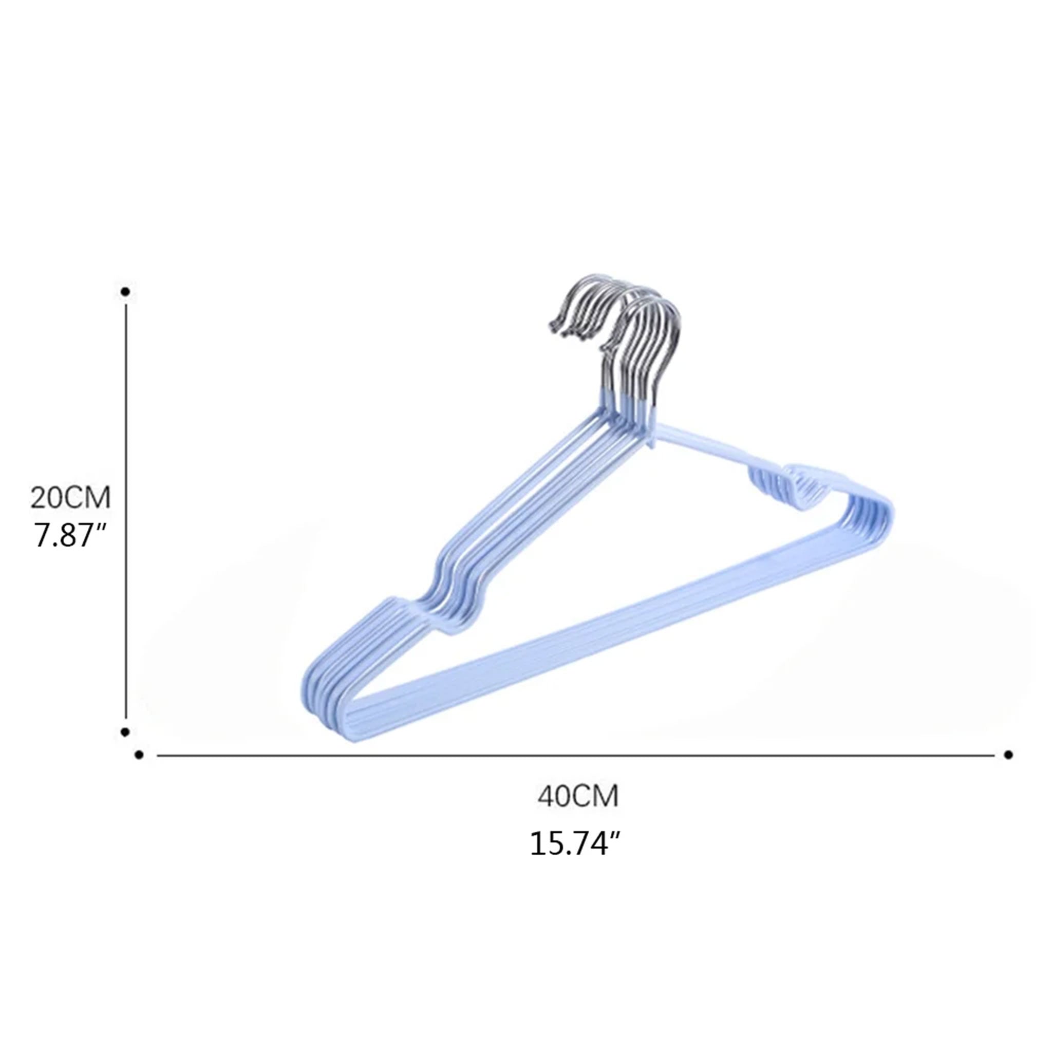 Heavy-Duty Non-Slip Clothes Hangers — 10/20 Pack