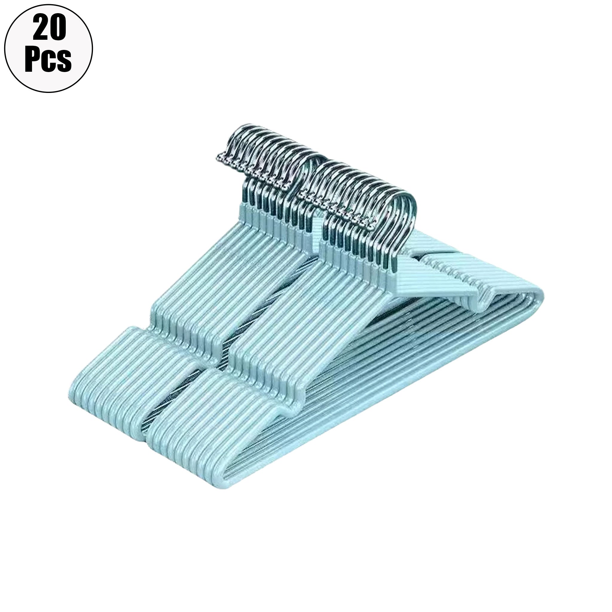 Heavy-Duty Non-Slip Clothes Hangers — 10/20 Pack
