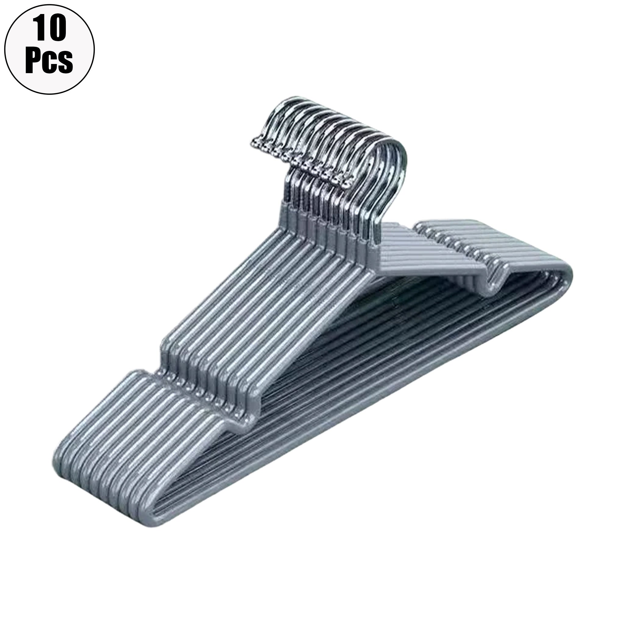 Heavy-Duty Non-Slip Clothes Hangers — 10/20 Pack