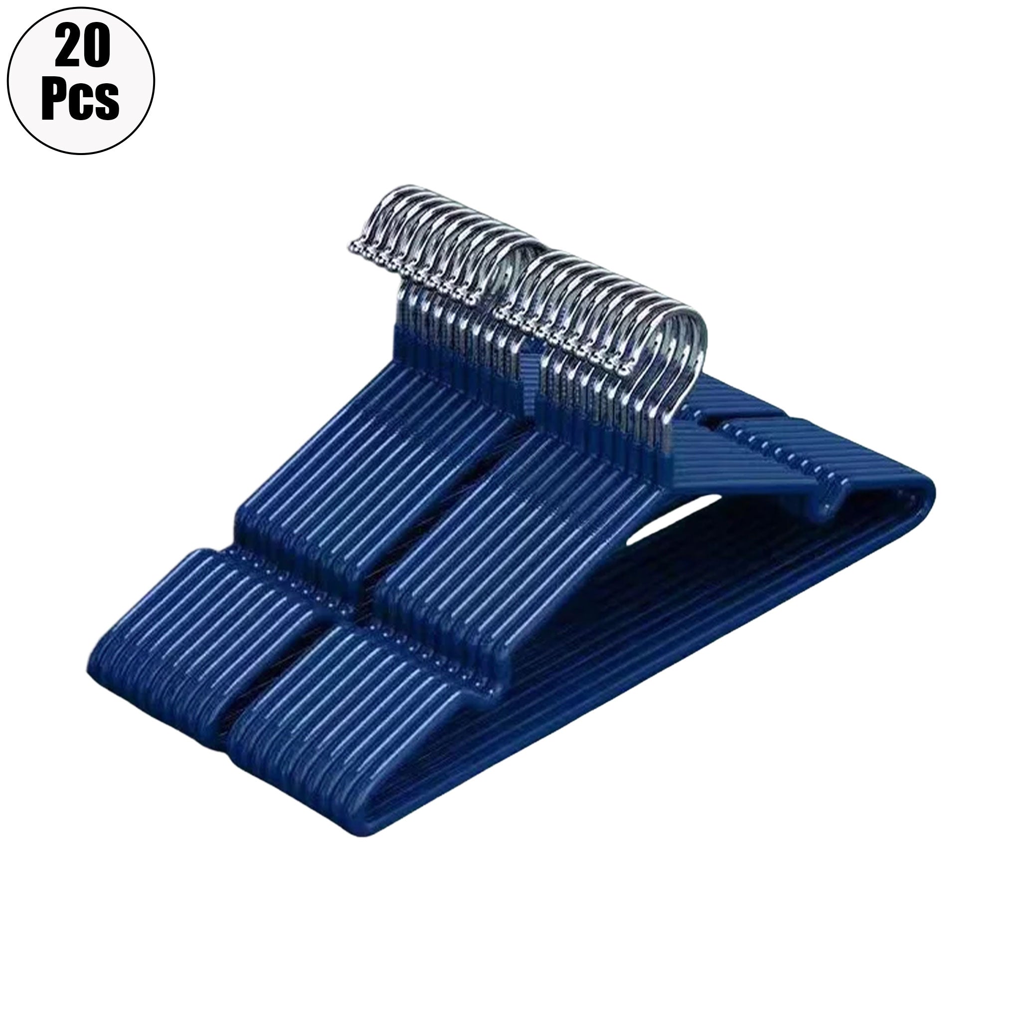Heavy-Duty Non-Slip Clothes Hangers — 10/20 Pack