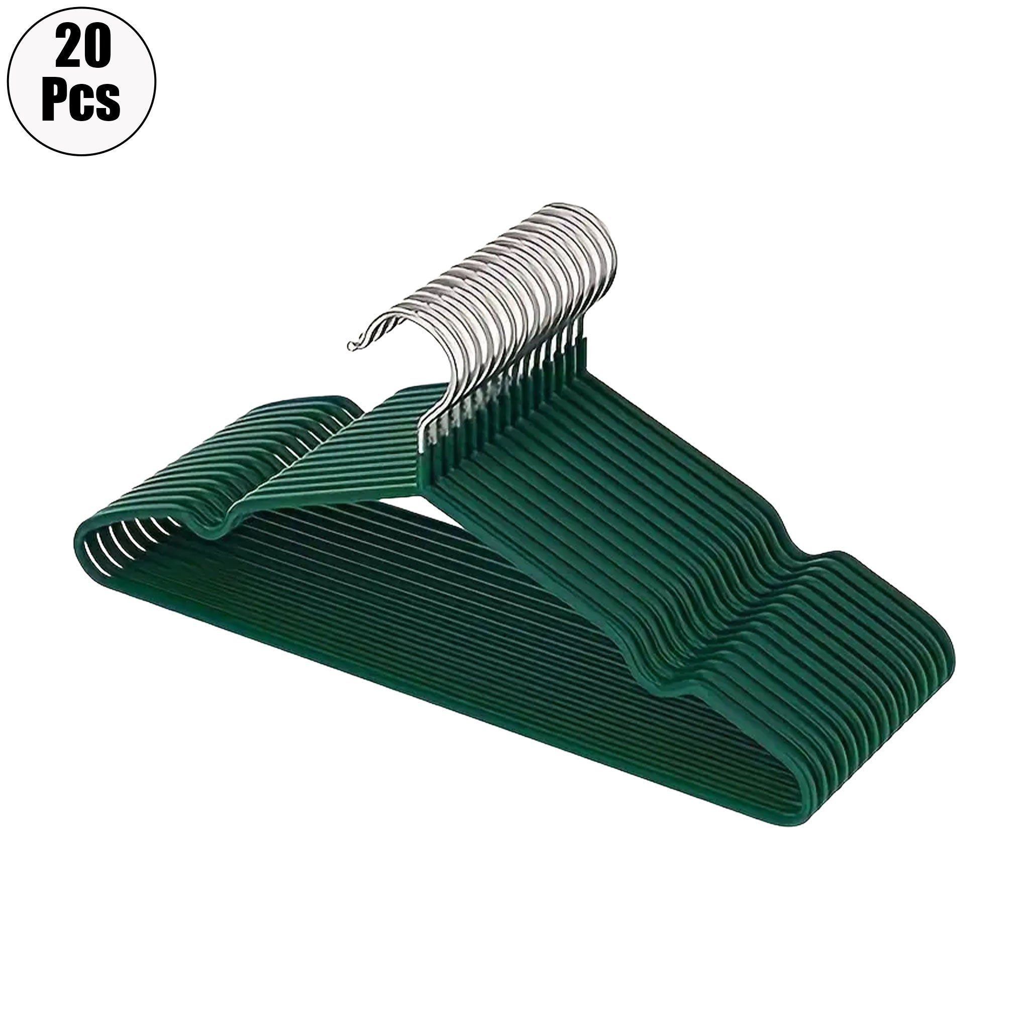 Heavy-Duty Non-Slip Clothes Hangers — 10/20 Pack