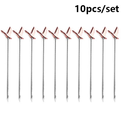 Cocktail Pick Stainless Steel Fruit Sticks Bar Tools Drink Stirring Sticks Martini Picks Party Wedding Accessory
