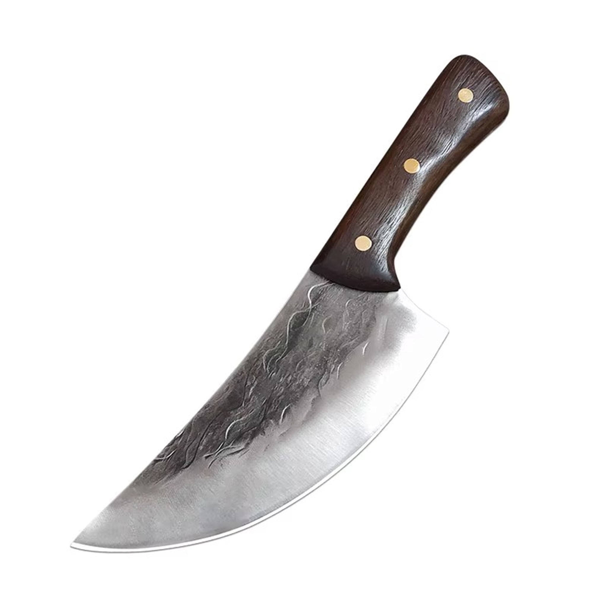 "High Carbon Steel Butcher Knife – Meat & Skinning Tool"