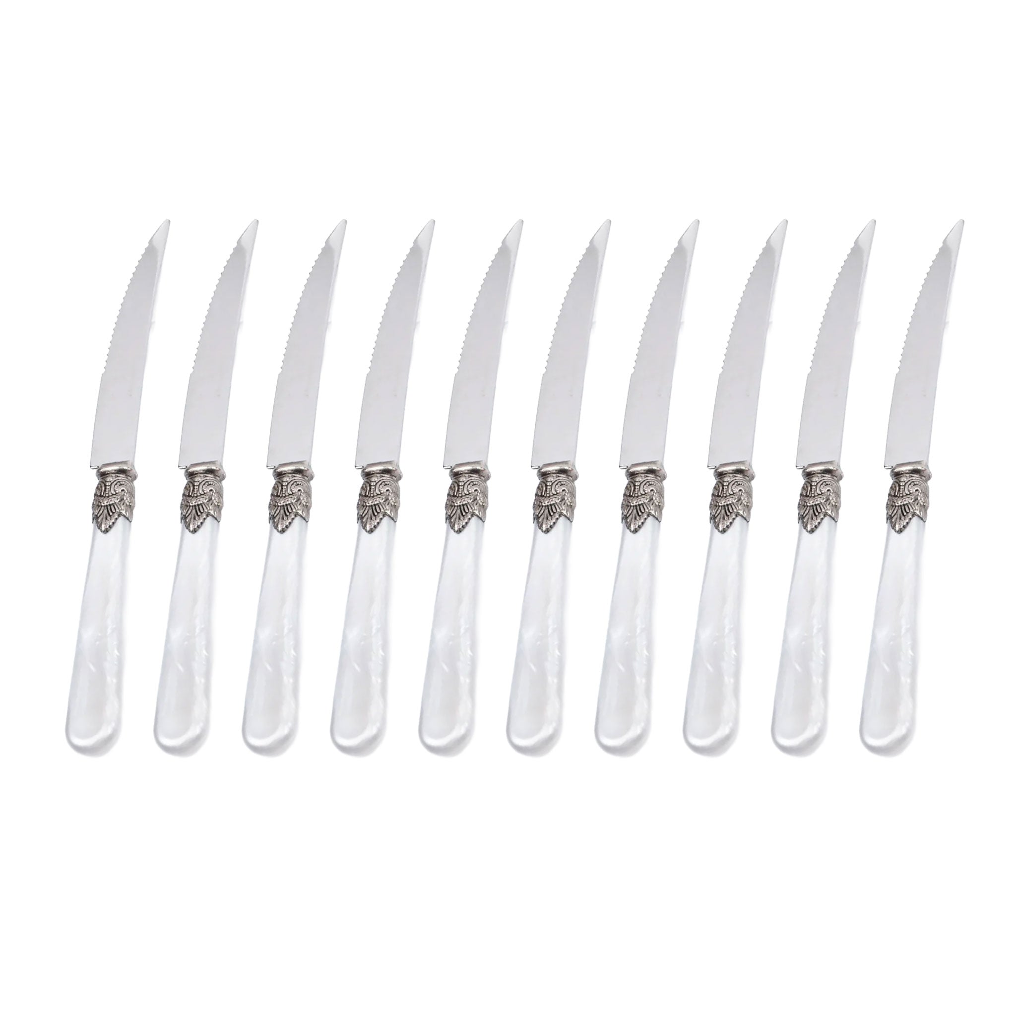 High-Quality Stainless Steel Serrated Steak Knife