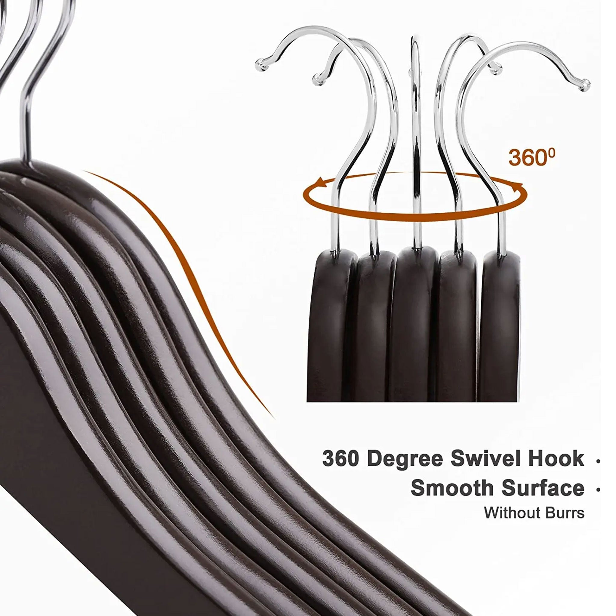 High-Quality Wooden Hangers for Jackets & Camisoles