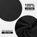 Homaxy 100% Cotton Dishcloth Waffle Weave Hand Towel Soft Absorbent Kitchen Dish Cleaning Cloth Quick Drying Kitchen Tools Rags wiktra