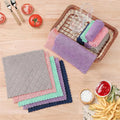 Homaxy Microfiber Towel Absorbent Kitchen Cloths Washable Kitchen Cleaning Cloths Soft Lint Free Dish Cloth Household Wash Towel wiktra