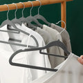 Home Premium Velvet Hangers  Space Saving Non slip Velvet Hanger Flocking Suit Hanger for Clothes wiktra