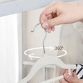 Home Premium Velvet Hangers  Space Saving Non slip Velvet Hanger Flocking Suit Hanger for Clothes wiktra