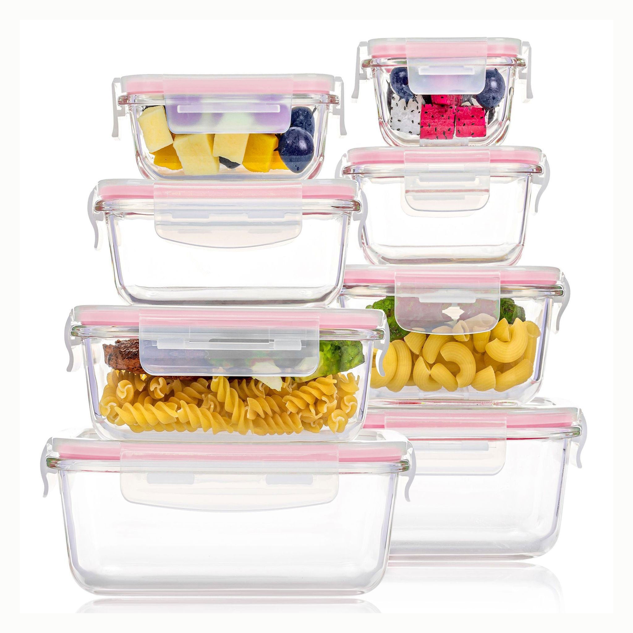 Honglaitai Microwave-Safe Glass Lunch Box