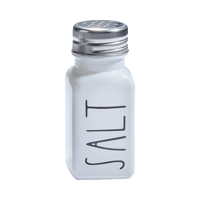 Household Black & White Spice Bottle