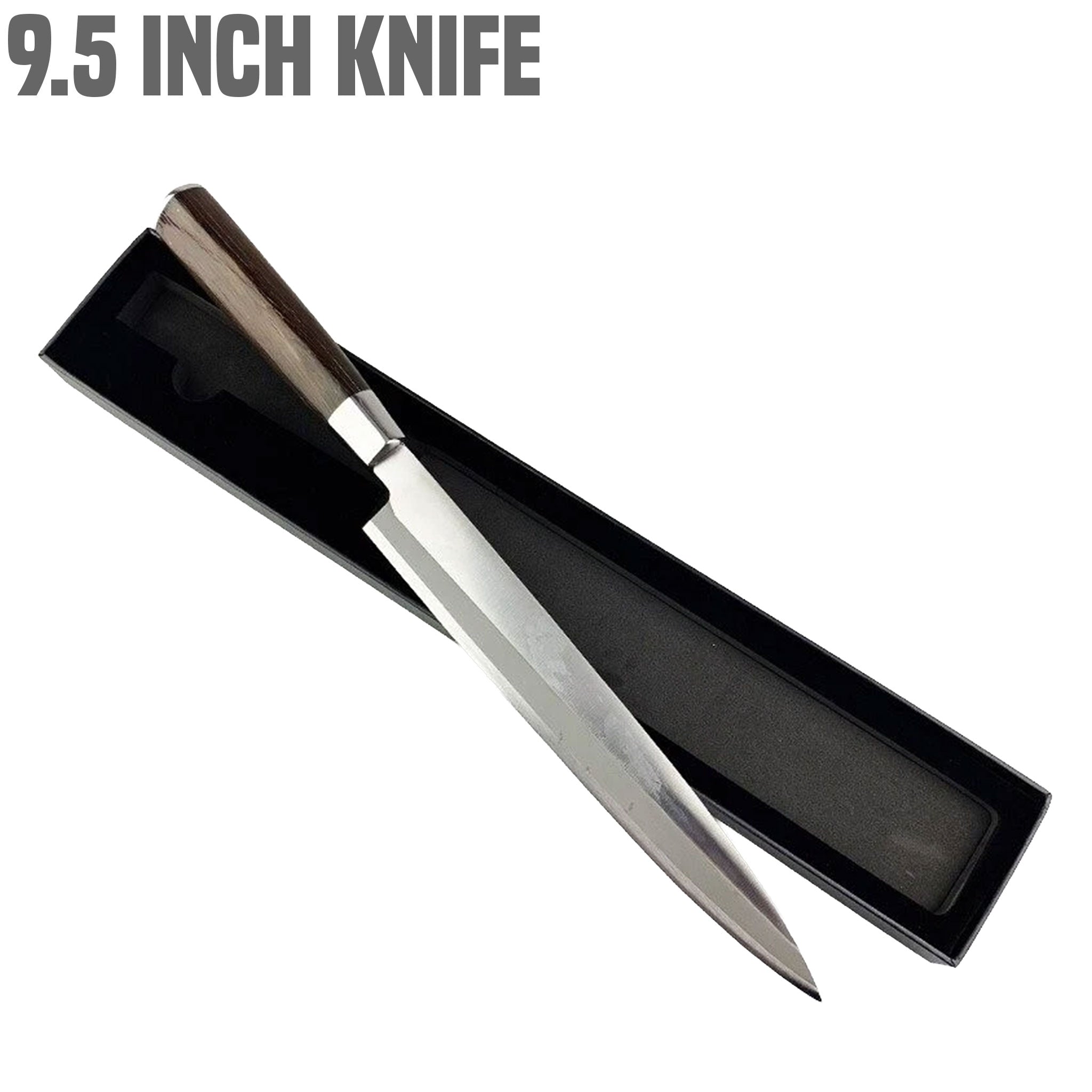 "Japanese Sashimi Sushi Knife with Box – High Carbon Steel"