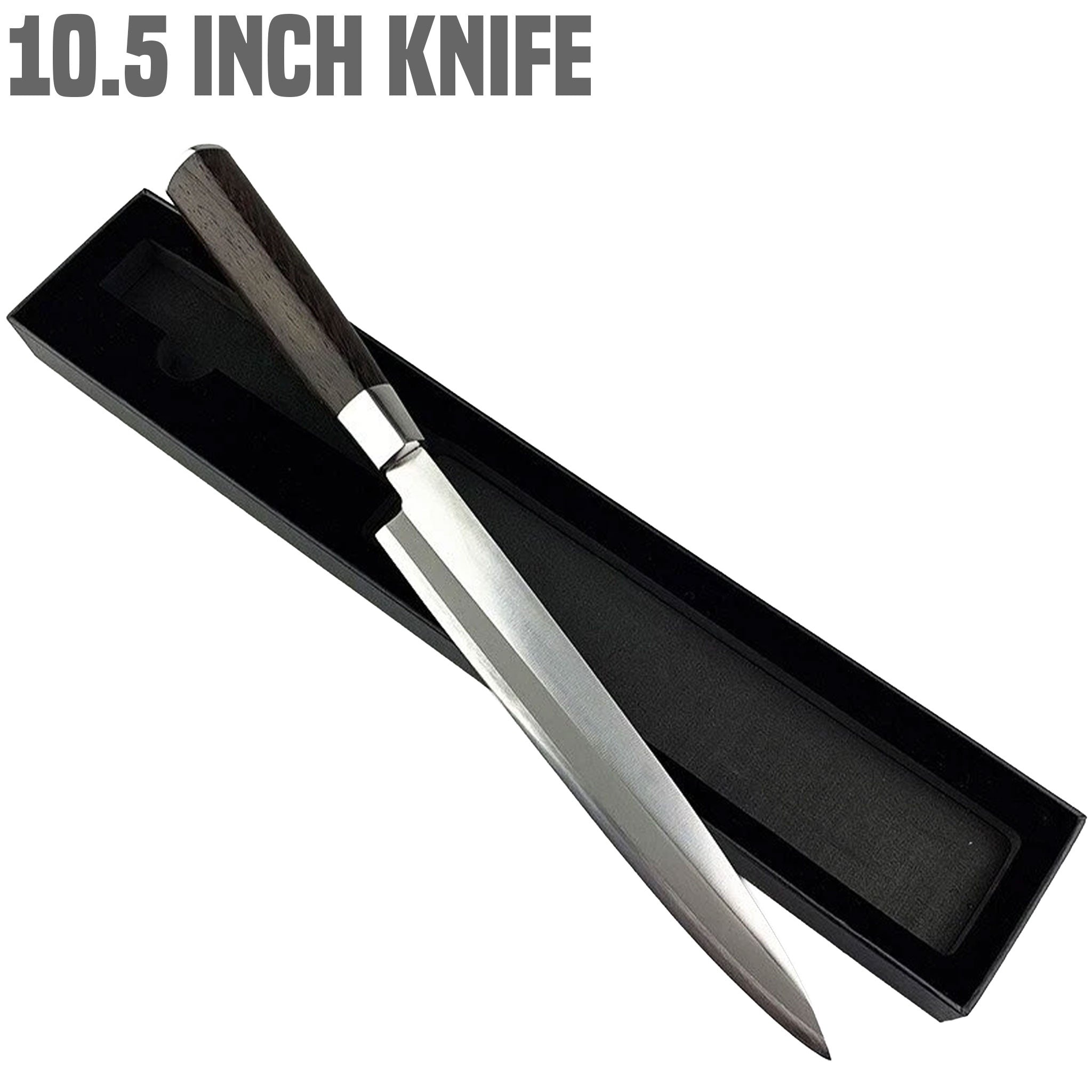 "Japanese Sashimi Sushi Knife with Box – High Carbon Steel"
