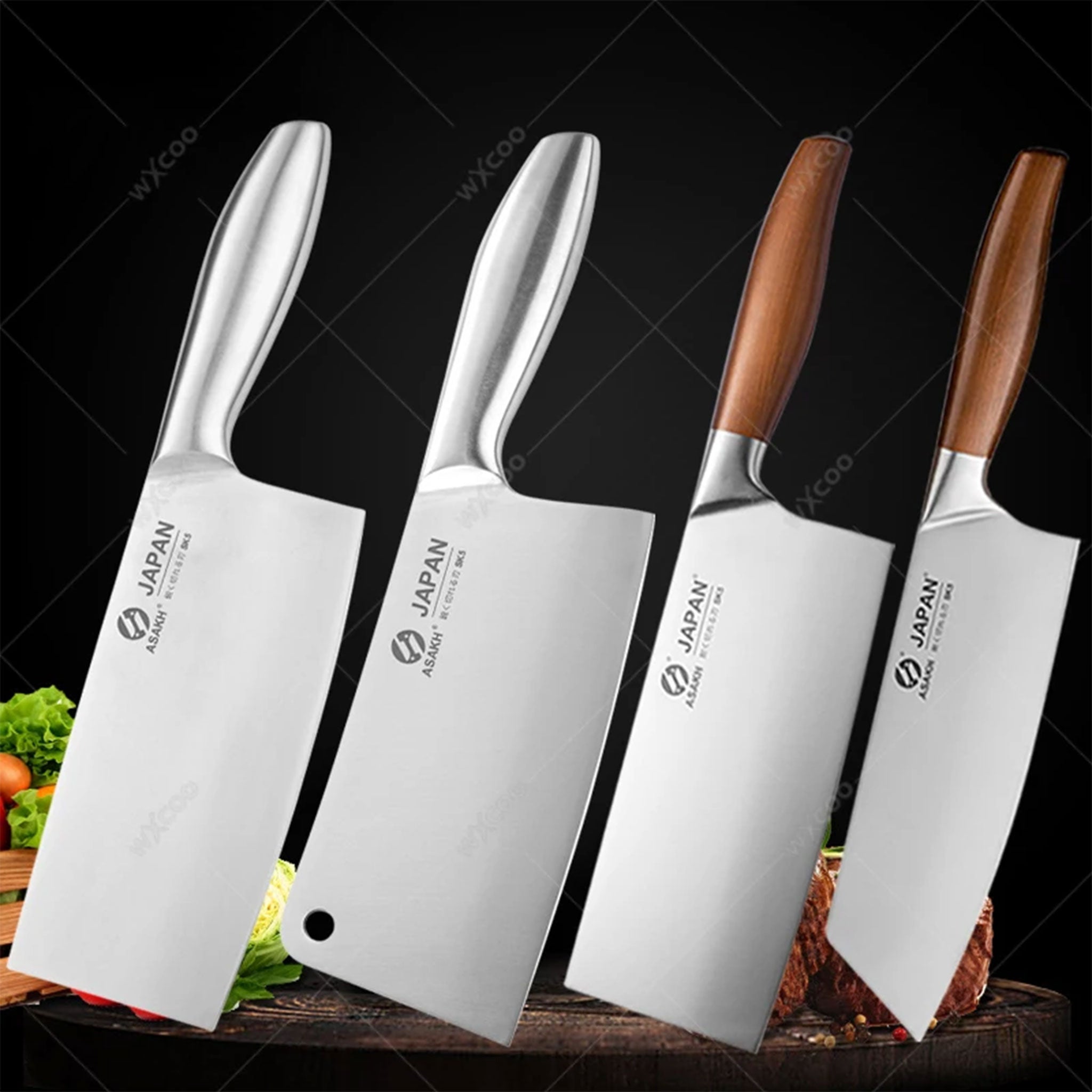 Japanese Stainless Steel Chef & Butcher Knife with Gift Box