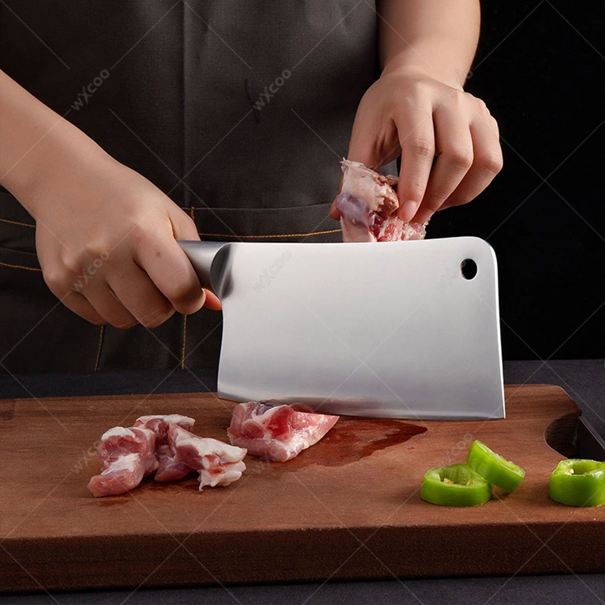 Japanese Stainless Steel Chef & Butcher Knife with Gift Box