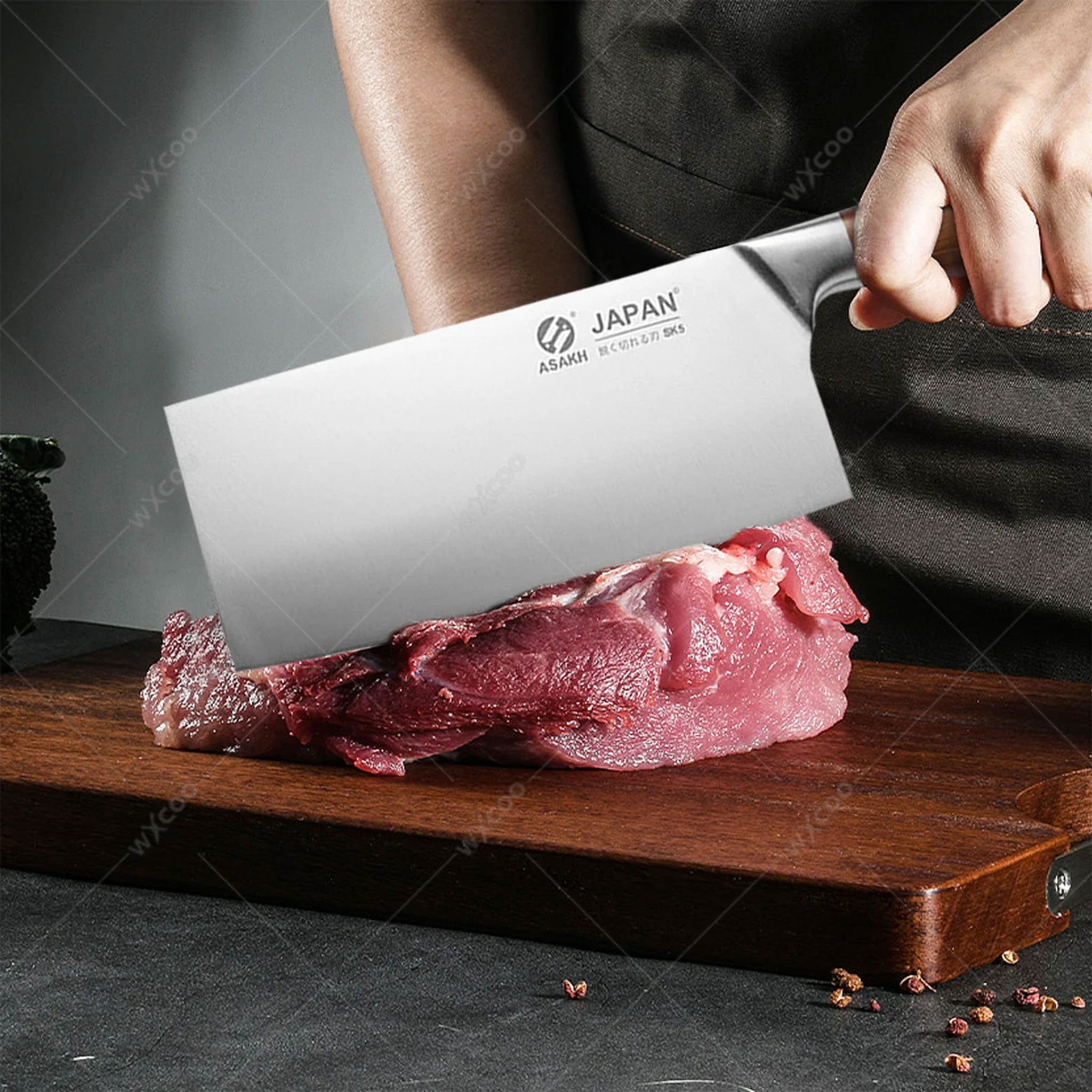 Japanese Stainless Steel Chef & Butcher Knife with Gift Box
