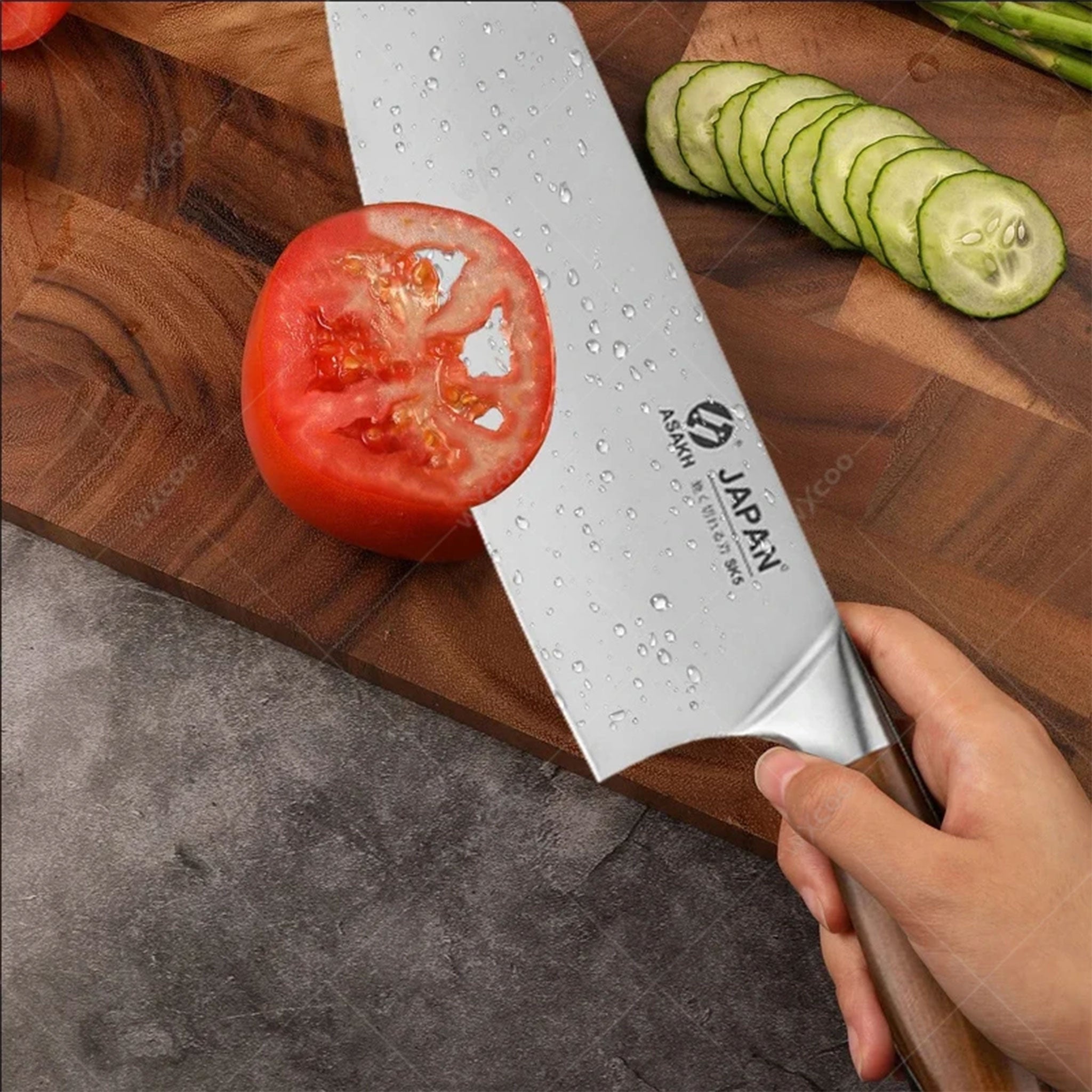 Japanese Stainless Steel Chef & Butcher Knife with Gift Box