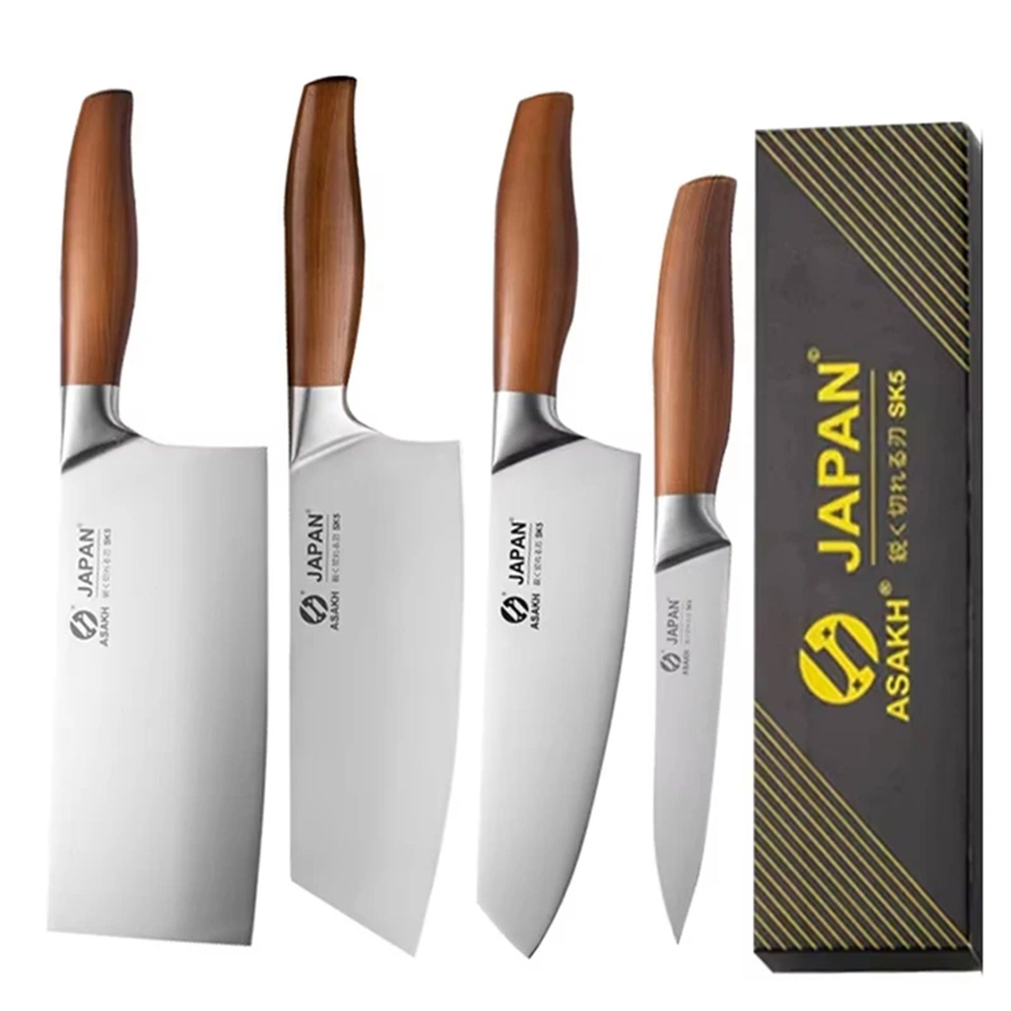Japanese Stainless Steel Chef & Butcher Knife with Gift Box