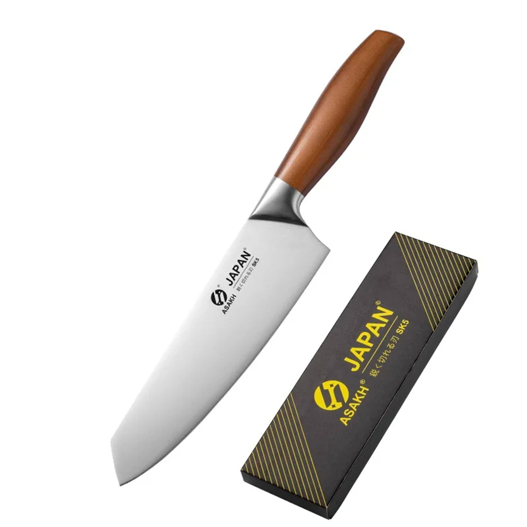 Japanese Stainless Steel Chef & Butcher Knife with Gift Box