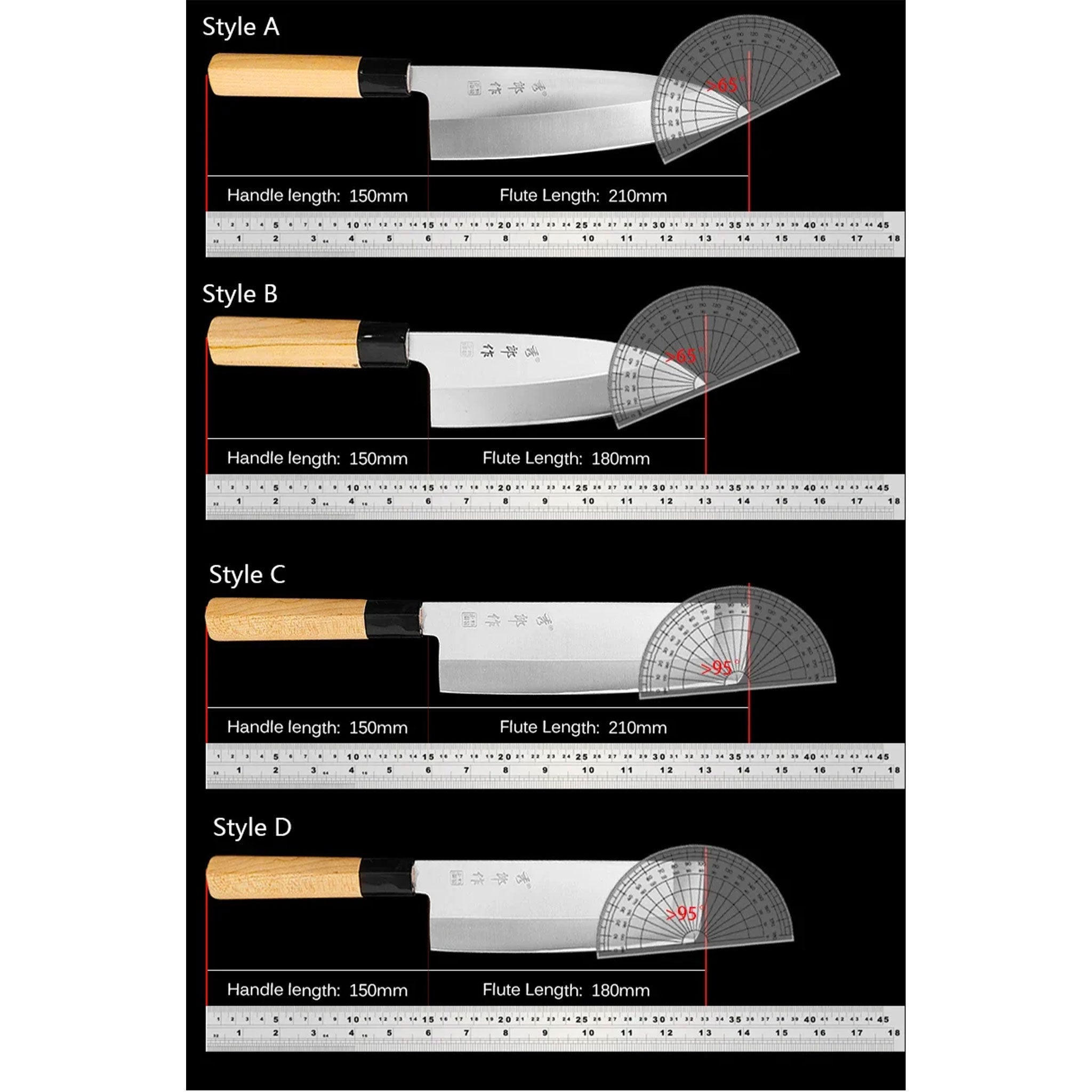Japanese Stainless Steel Fish & Sushi Fillet Knife
