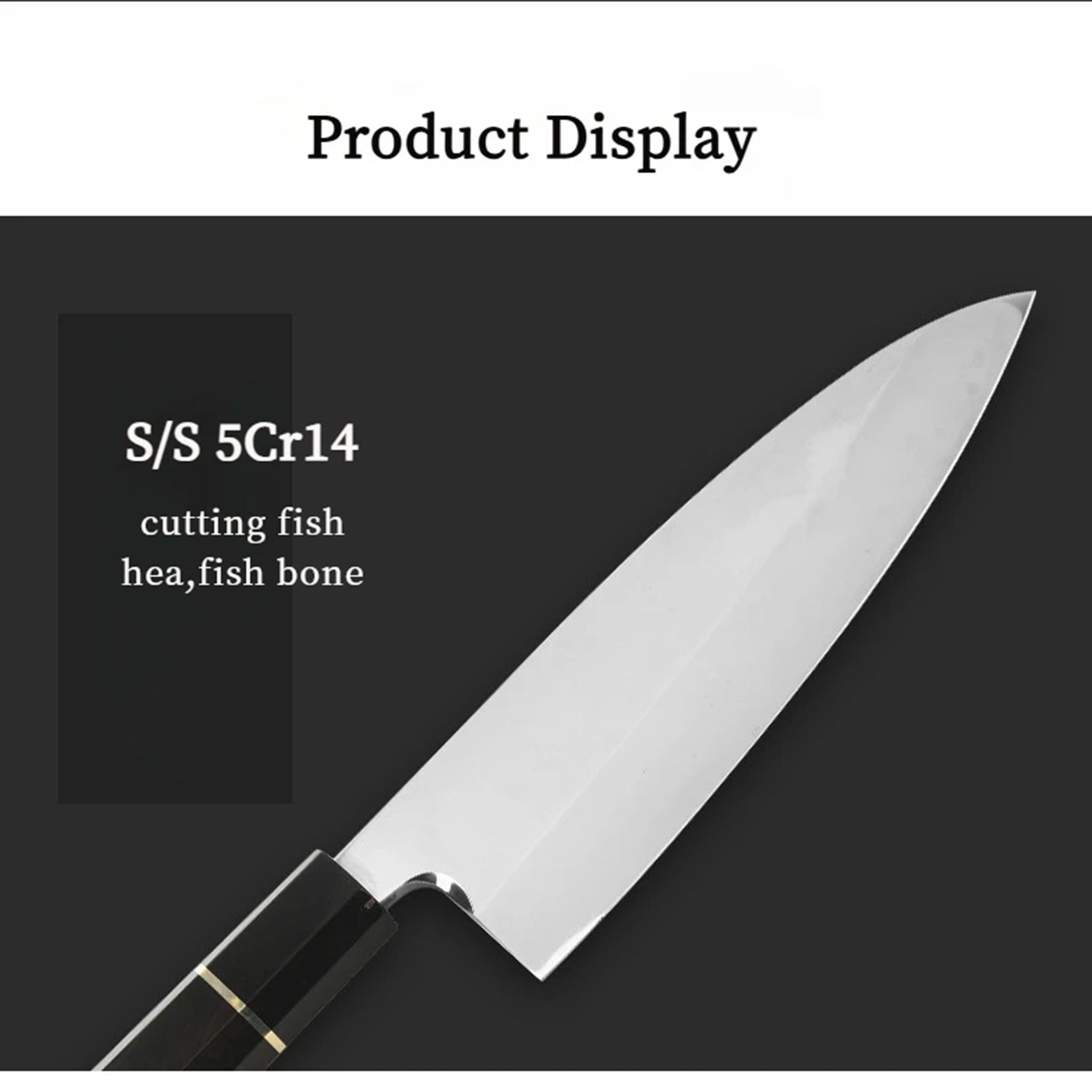 Japanese Stainless Steel Fish Sushi Fillet Knife