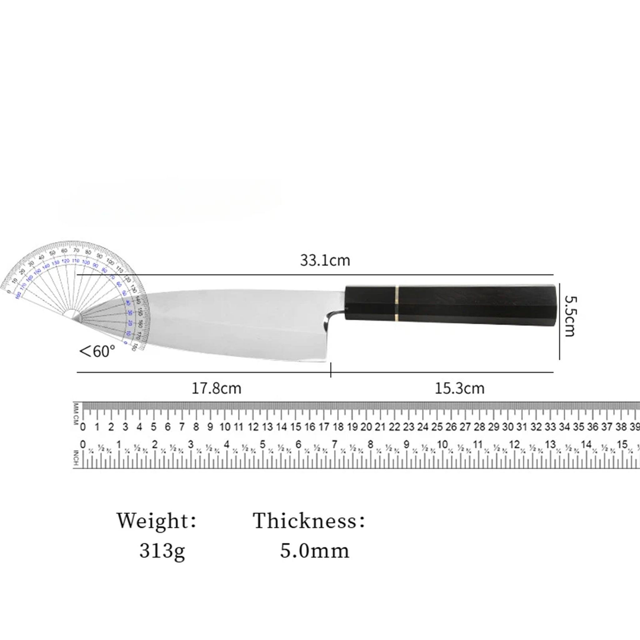 Japanese Stainless Steel Fish Sushi Fillet Knife
