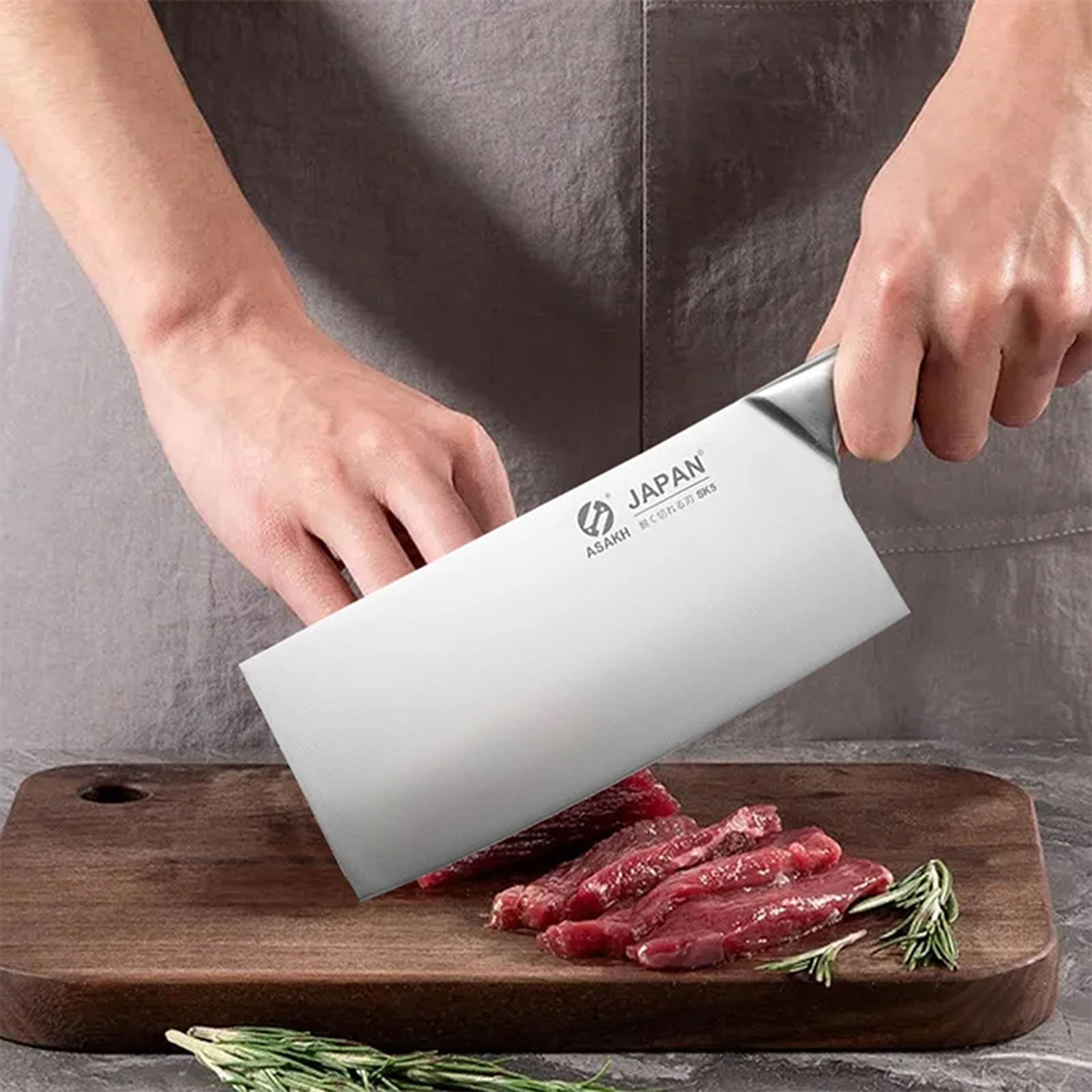 Japanese Stainless Steel Kitchen Knife Set with Gift Box