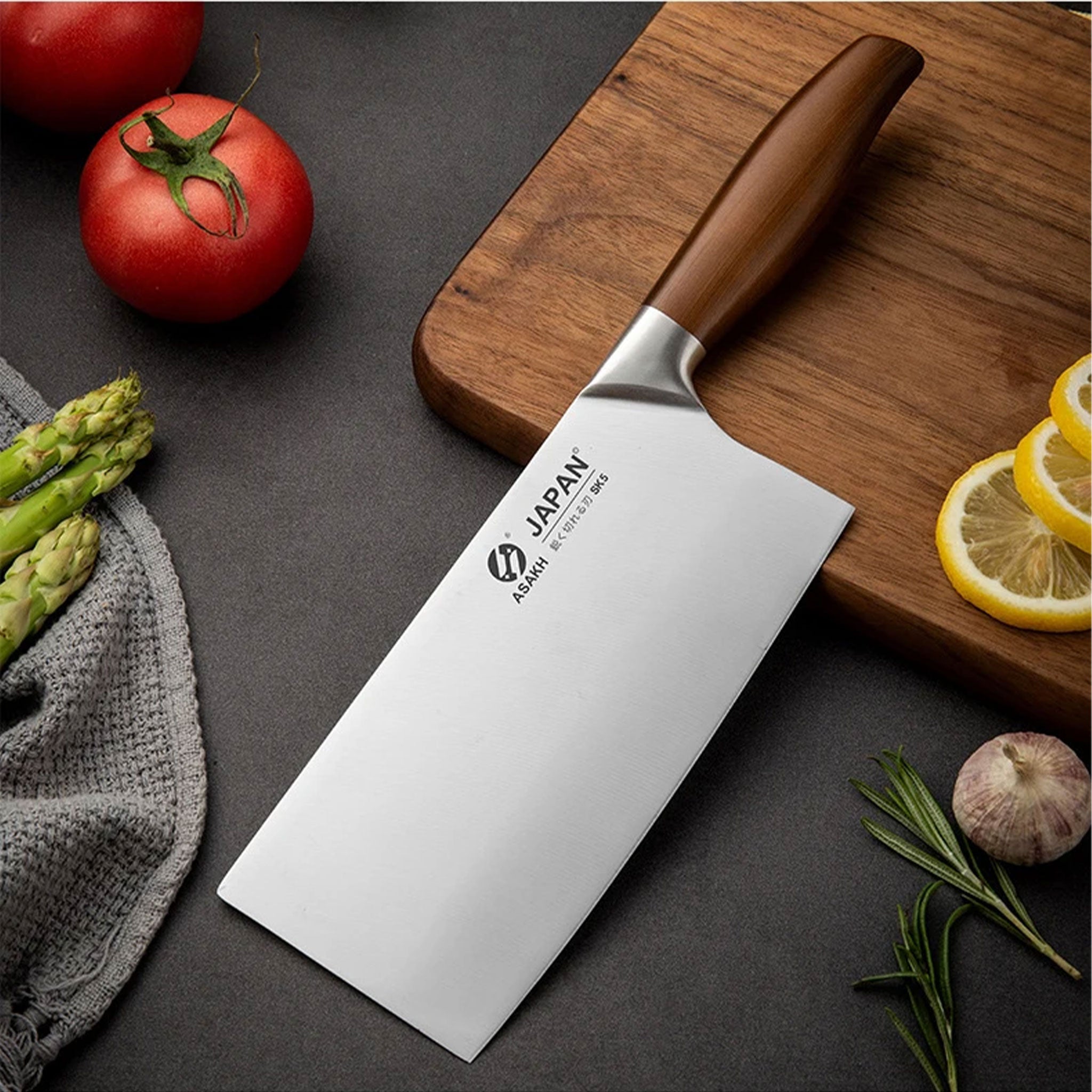 Japanese Stainless Steel Kitchen Knife Set with Gift Box