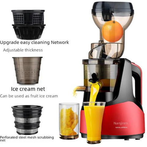 Juicer Residue Juice Separation Household Small Electric Mixing Fruit And Vegetable Juicer Automatic Fruit Juice Machine Fruit Juicer Wiktra