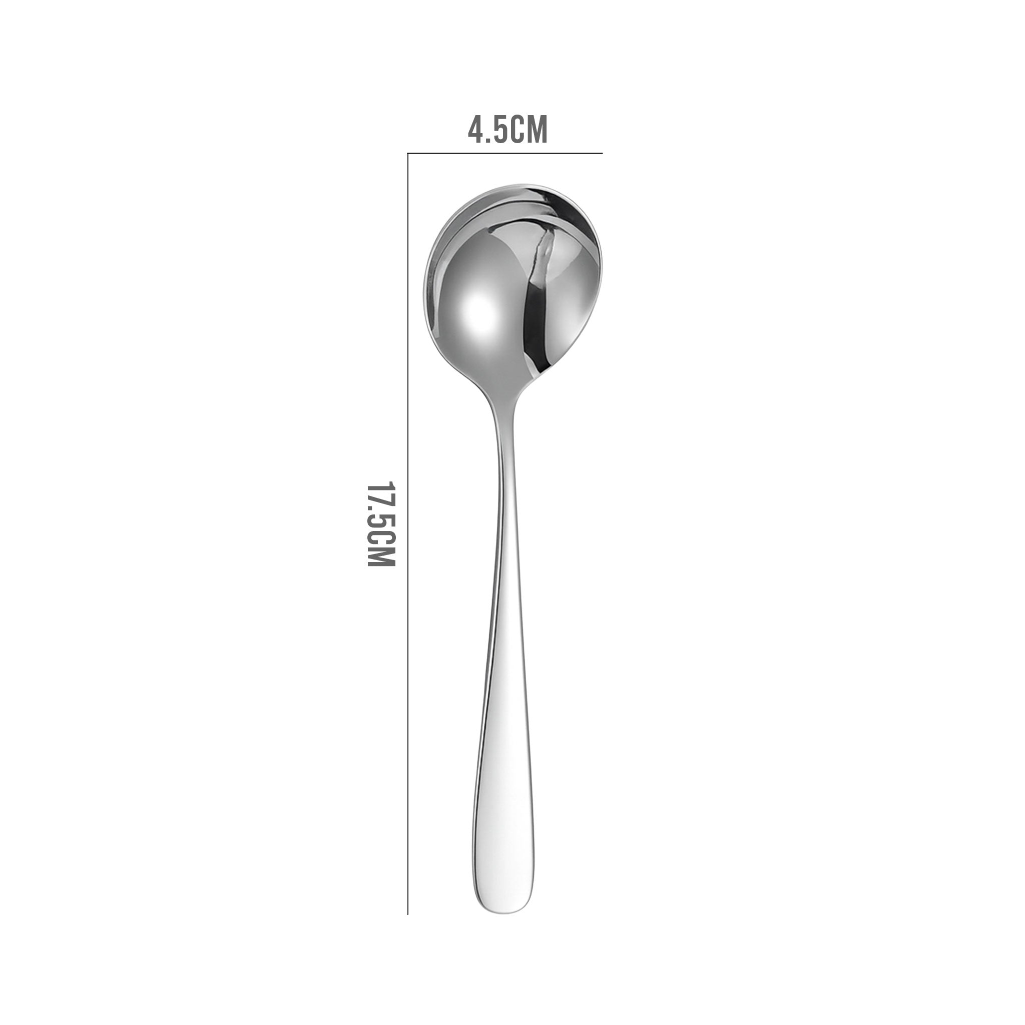 18/10 Stainless Steel, Set of 4
