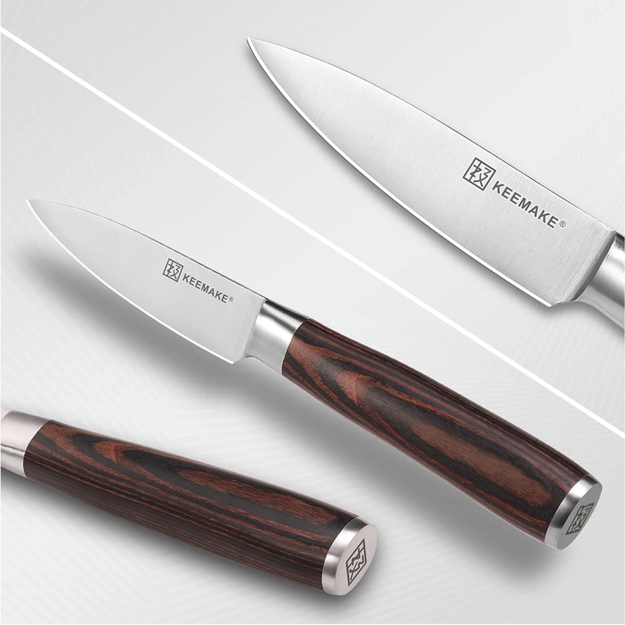 KEEMAKE 3.5" High Carbon Stainless Steel Paring Knife
