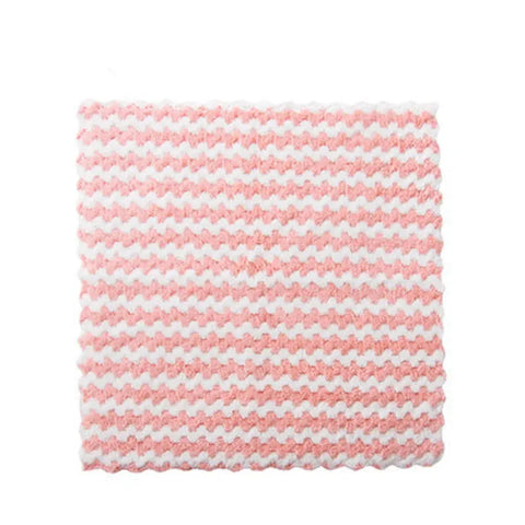 Kitchen Anti-grease Wiping Rags Efficient Super Absorbent Microfiber Cleaning Cloth Home Washing Dish Kitchen Cleaning Towel